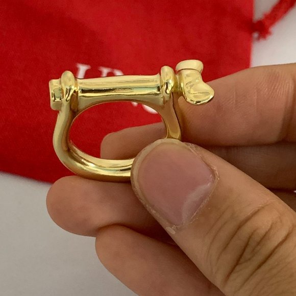 UNO de 50 Collection Metamorphosis Reward Ring Gold - Picture 3 of 9